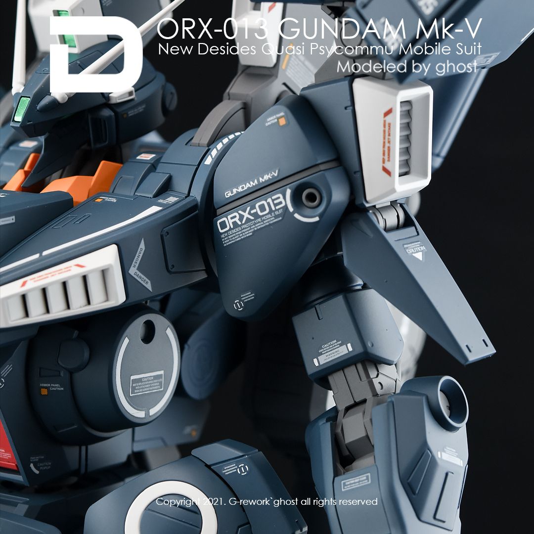 G-Rework Decal - [MG] GUNDAM MK-V