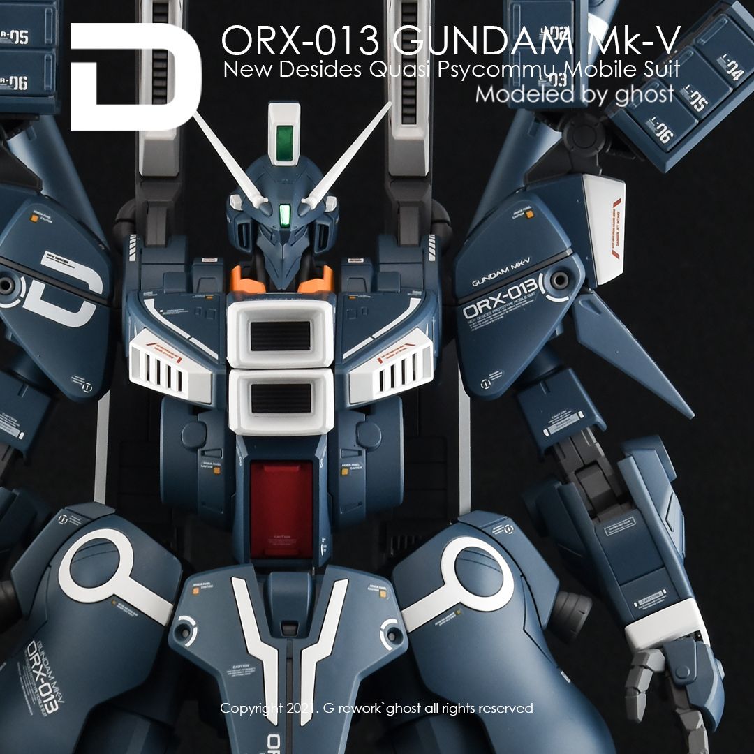G-Rework Decal - [MG] GUNDAM MK-V