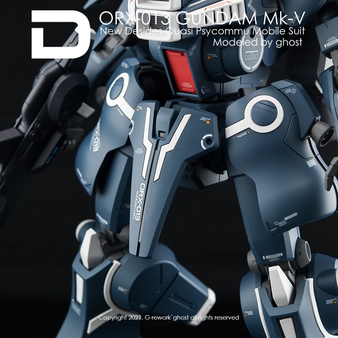 G-Rework Decal - [MG] GUNDAM MK-V