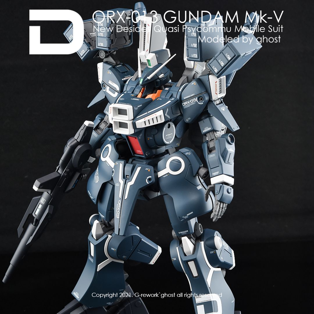 G-Rework Decal - [MG] GUNDAM MK-V