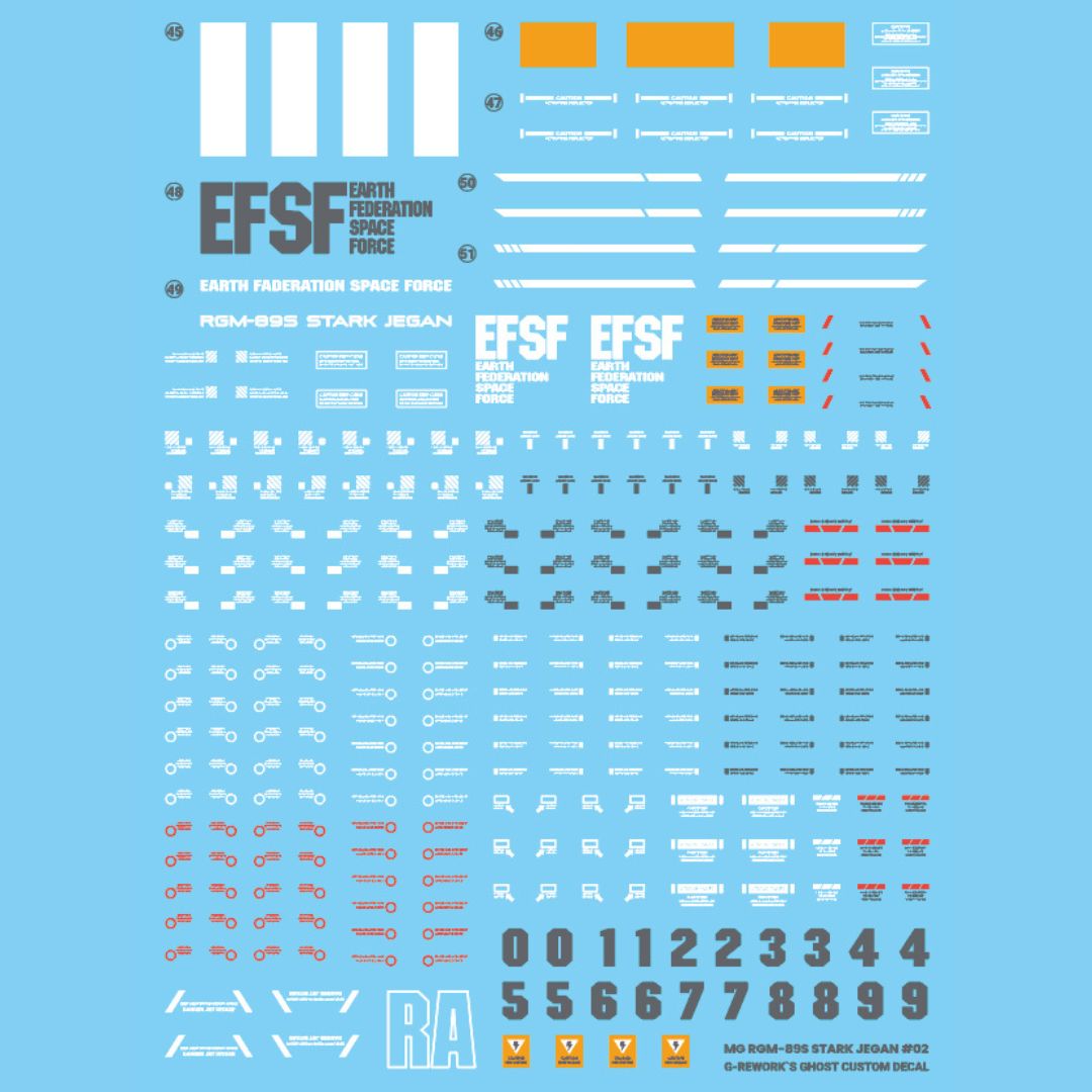 G-Rework Decal - [MG] RGM-89 STARK JEGAN