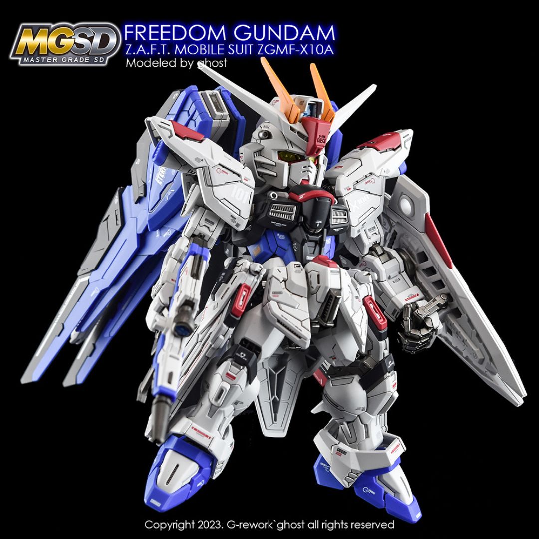 G-Rework Decal - [MGSD] ZGMF-X10A FREEDOM GUNDAM