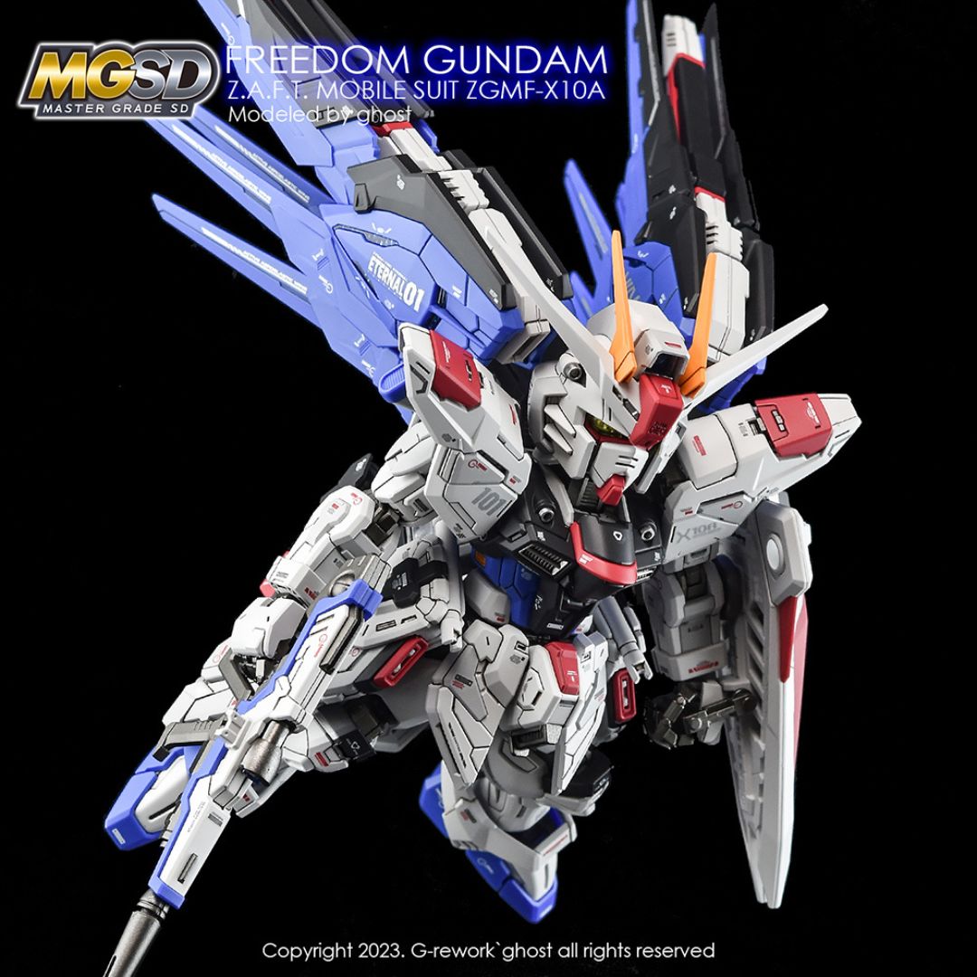 G-Rework Decal - [MGSD] ZGMF-X10A FREEDOM GUNDAM