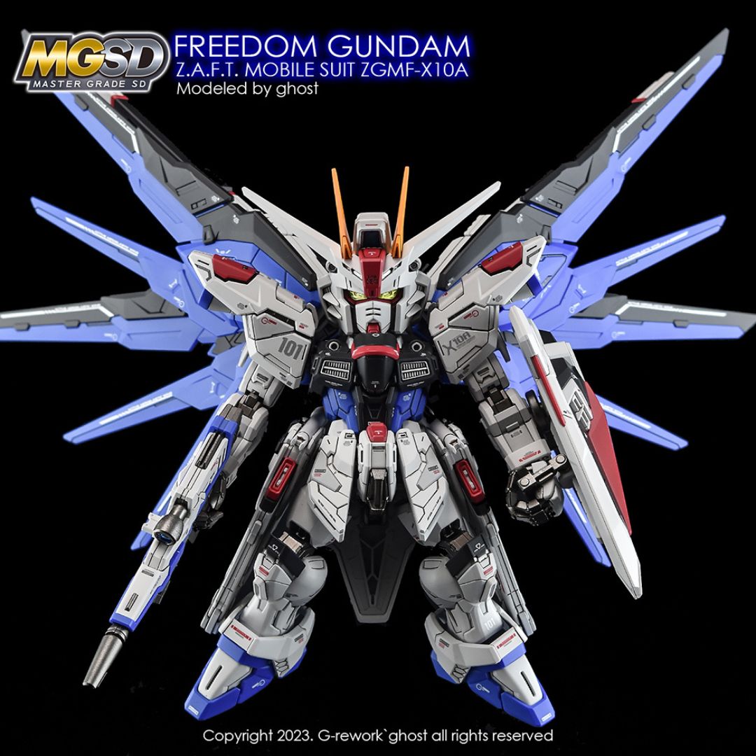 G-Rework Decal - [MGSD] ZGMF-X10A FREEDOM GUNDAM