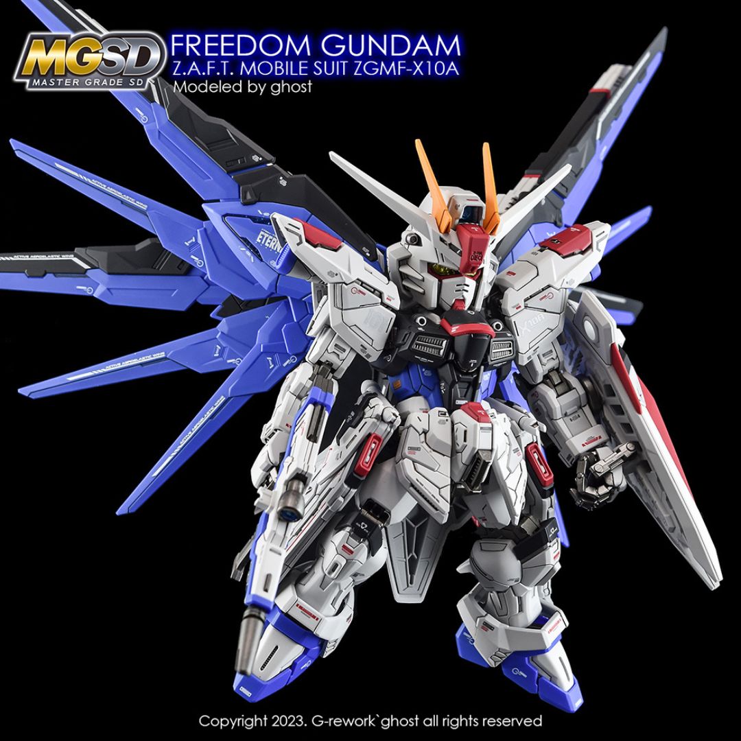 G-Rework Decal - [MGSD] ZGMF-X10A FREEDOM GUNDAM