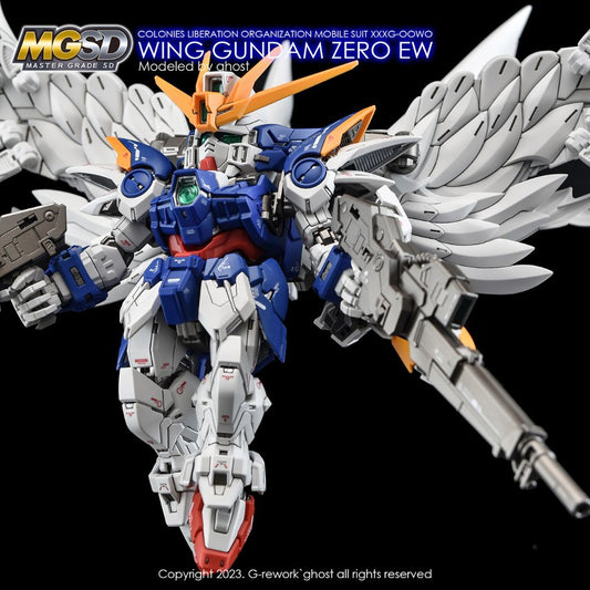 G-Rework Decal - [MGSD] XXXG-00W0 WING GUNDAM ZERO EW