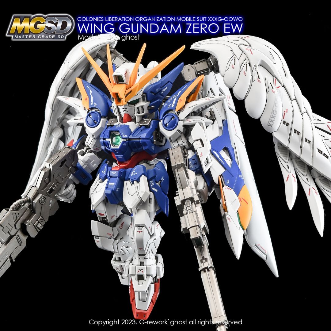 G-Rework Decal - [MGSD] XXXG-00W0 WING GUNDAM ZERO EW