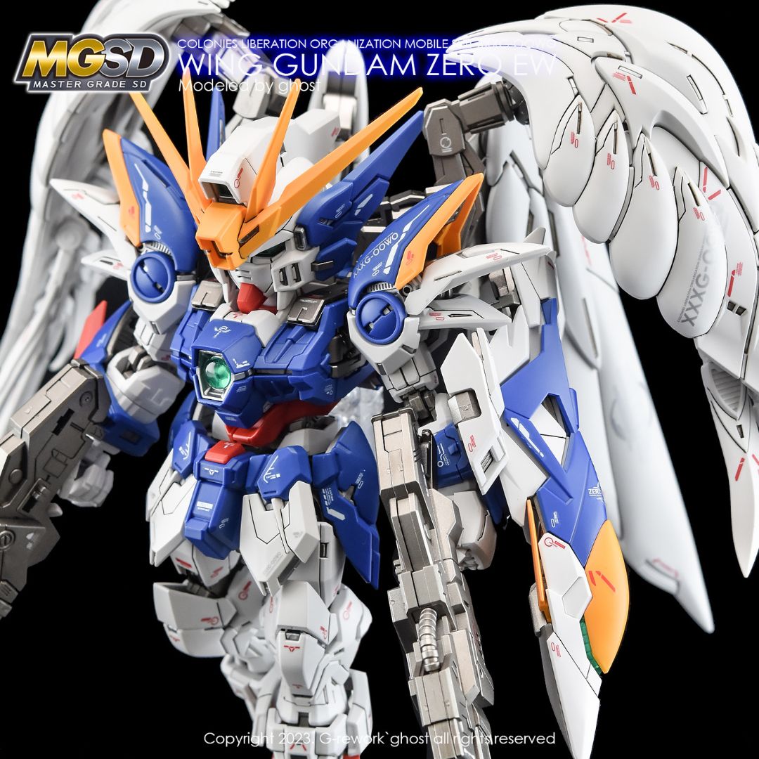 G-Rework Decal - [MGSD] XXXG-00W0 WING GUNDAM ZERO EW