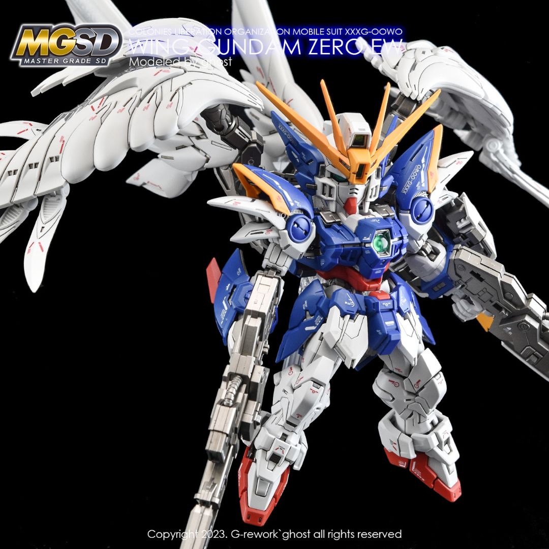 G-Rework Decal - [MGSD] XXXG-00W0 WING GUNDAM ZERO EW