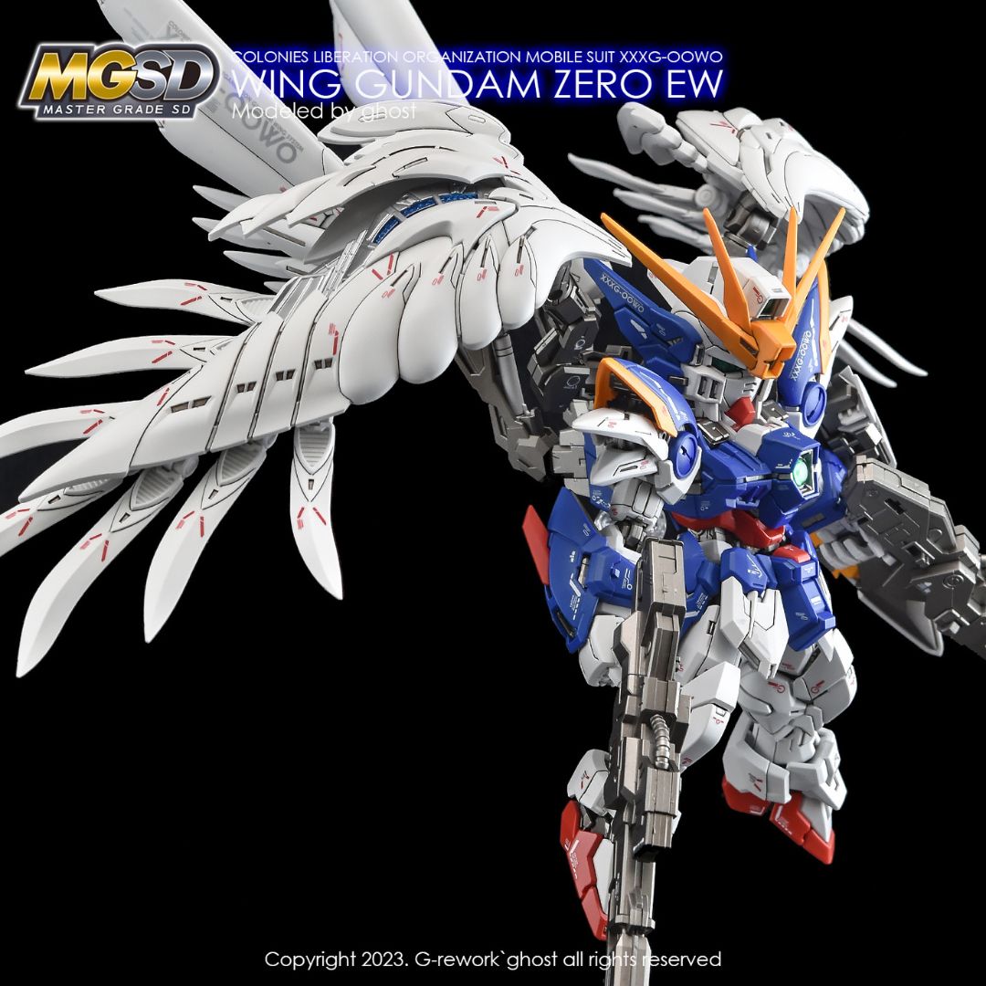 G-Rework Decal - [MGSD] XXXG-00W0 WING GUNDAM ZERO EW