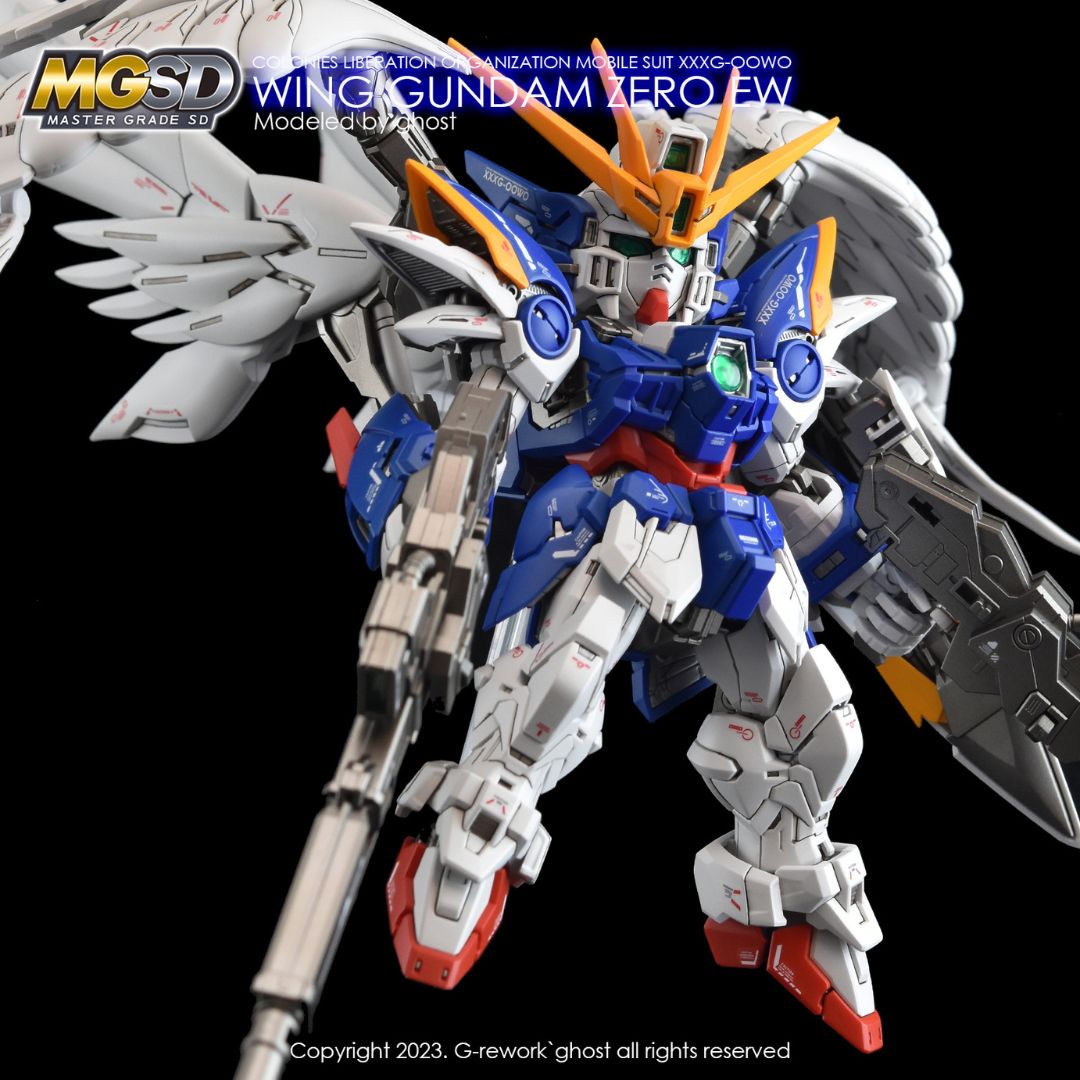 G-Rework Decal - [MGSD] XXXG-00W0 WING GUNDAM ZERO EW