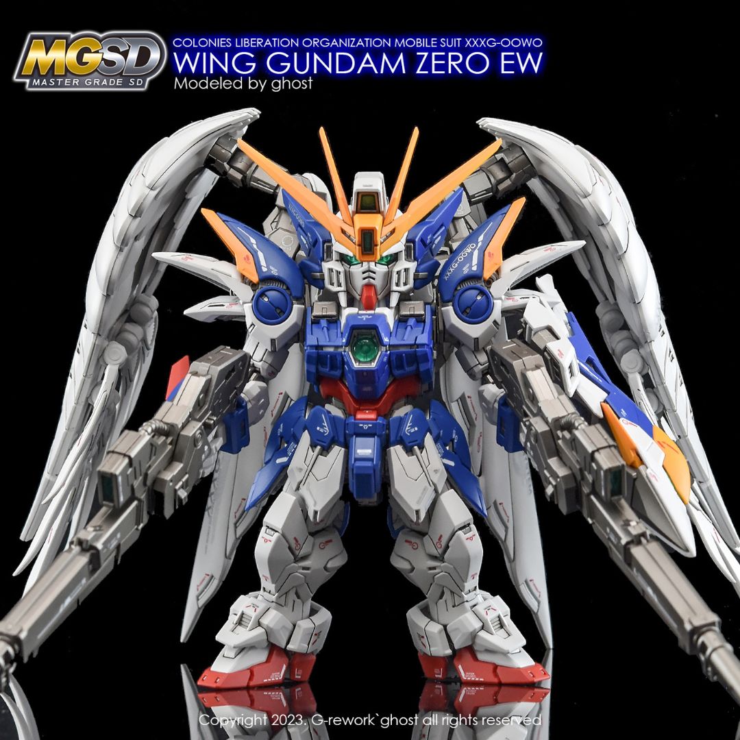 G-Rework Decal - [MGSD] XXXG-00W0 WING GUNDAM ZERO EW
