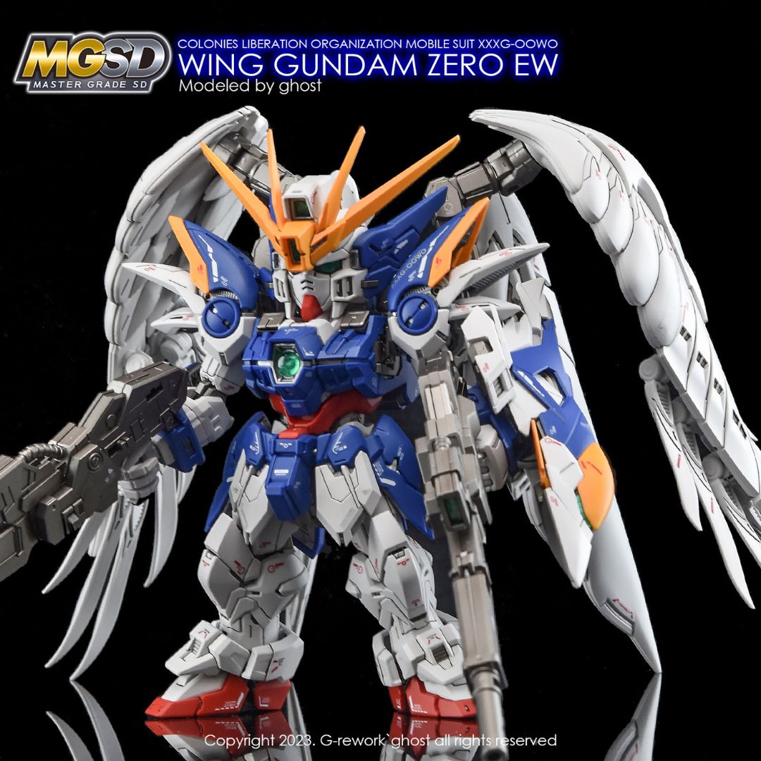 G-Rework Decal - [MGSD] XXXG-00W0 WING GUNDAM ZERO EW