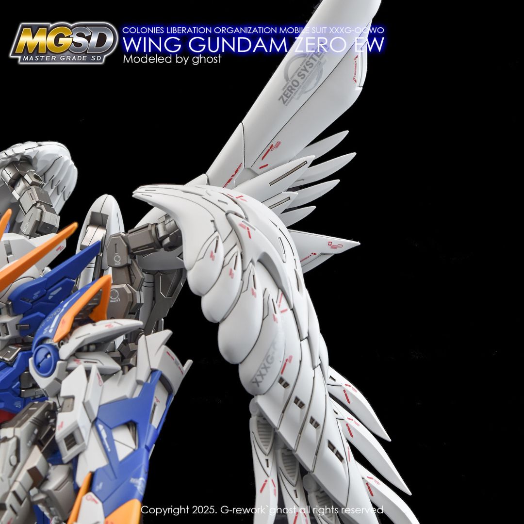 G-Rework Decal - [MGSD] XXXG-00W0 WING GUNDAM ZERO EW