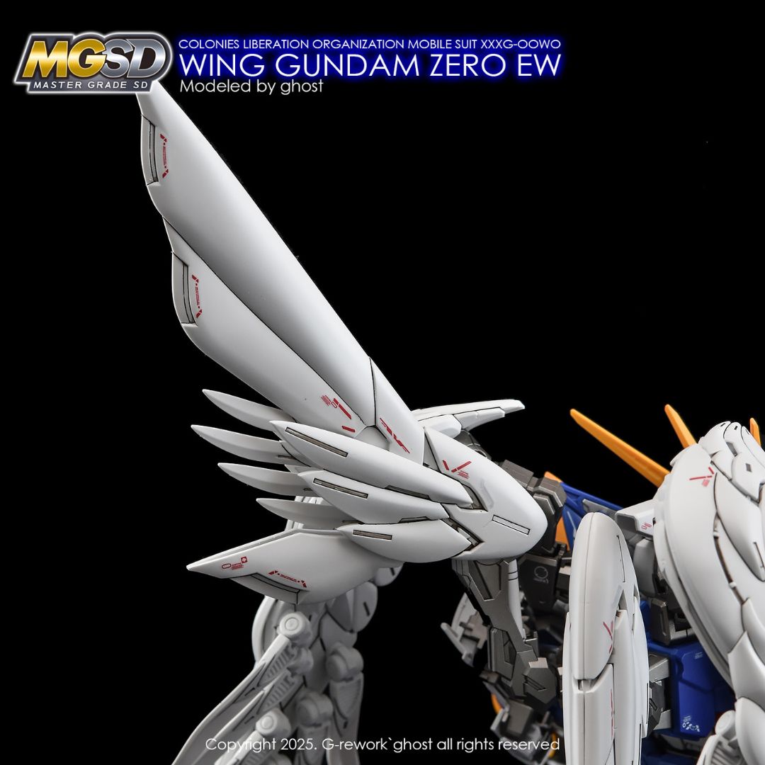 G-Rework Decal - [MGSD] XXXG-00W0 WING GUNDAM ZERO EW