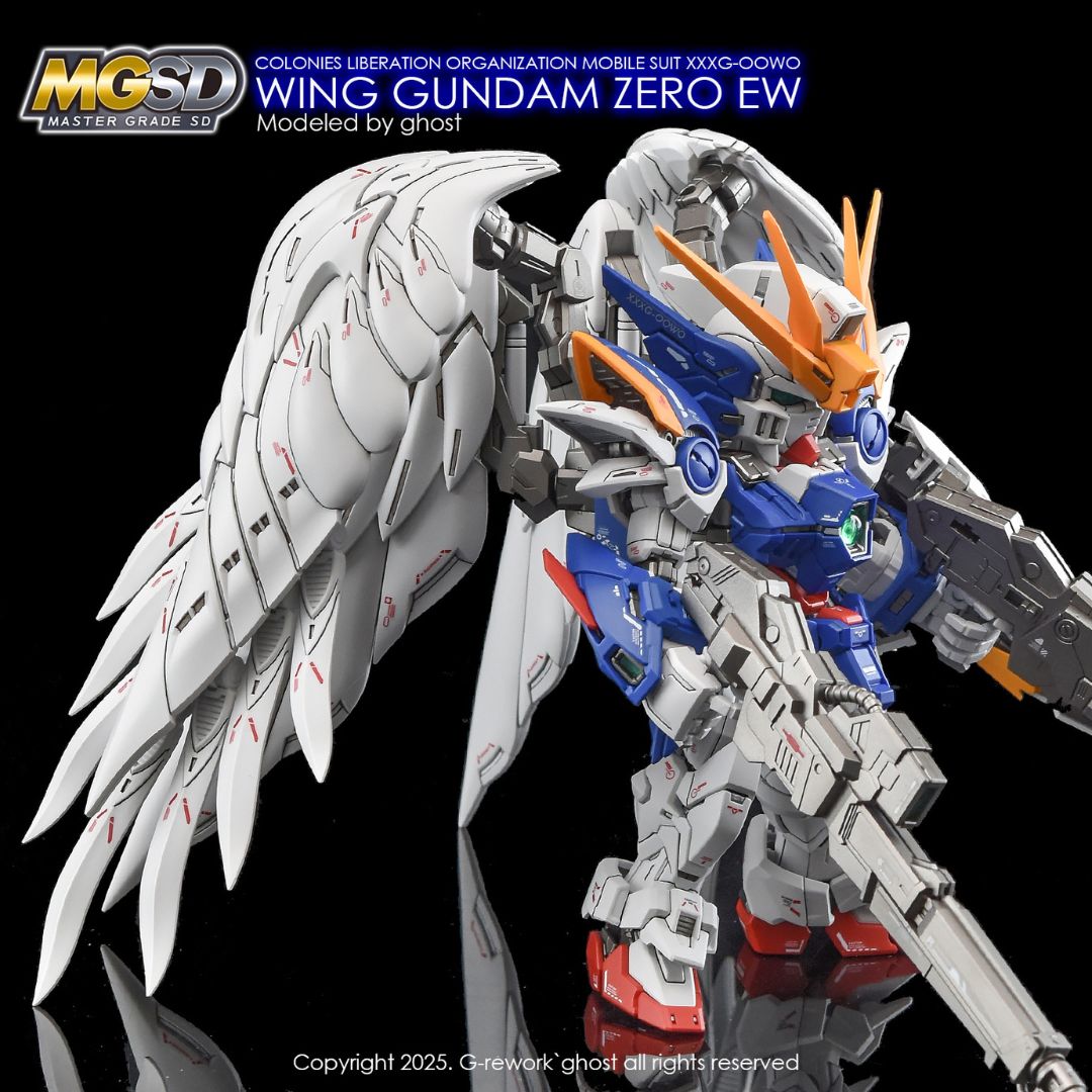 G-Rework Decal - [MGSD] XXXG-00W0 WING GUNDAM ZERO EW