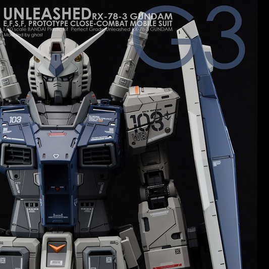 G-Rework Decal - [PG] UNLEASHED RX-78-2 GUNDAM G3 VER