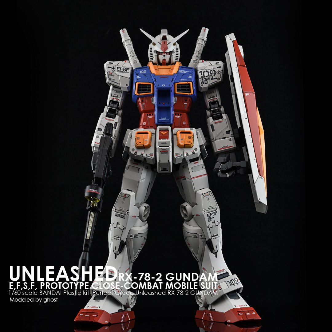 G-Rework Decal - [PG] UNLEASHED RX-78-2 GUNDAM