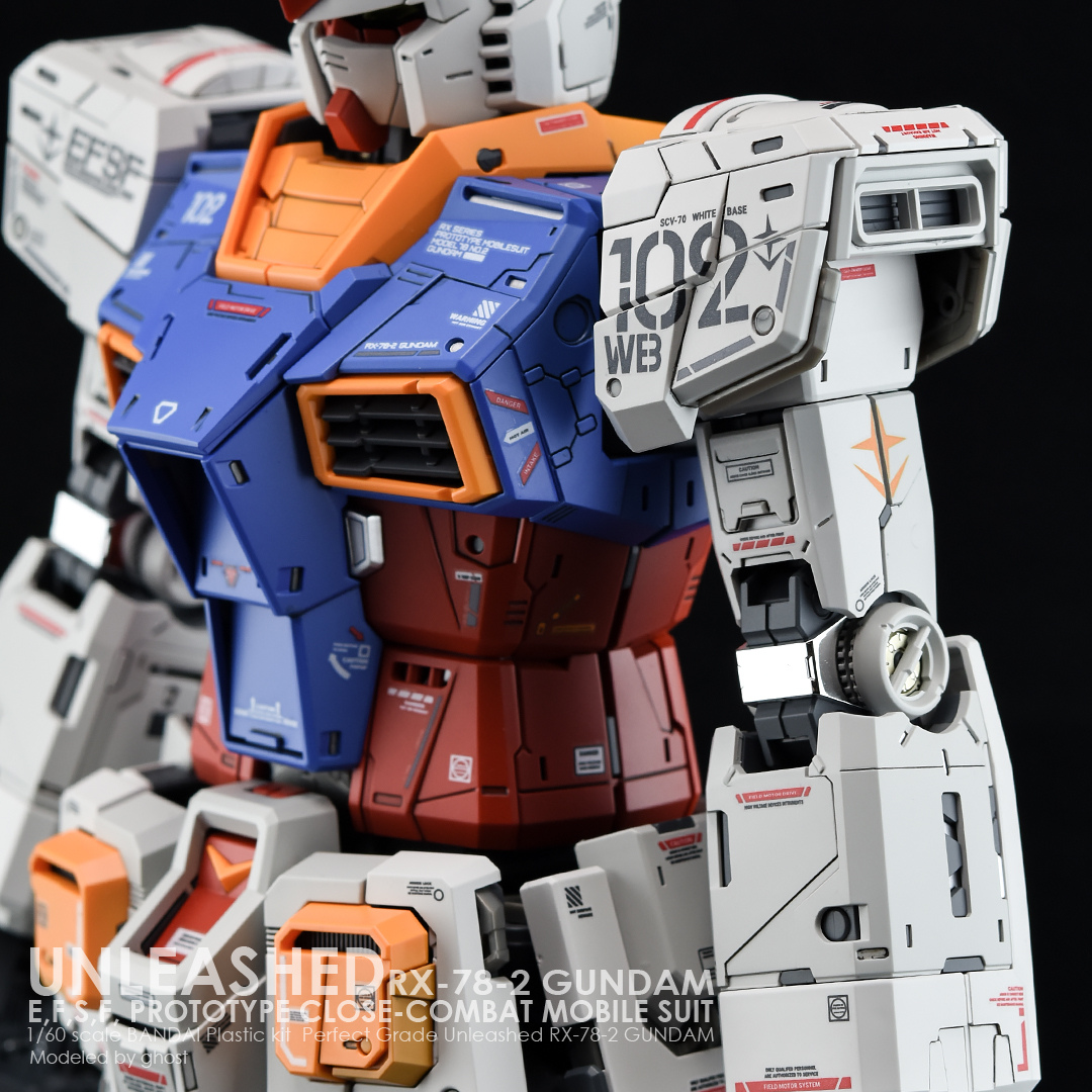 G-Rework Decal - [PG] UNLEASHED RX-78-2 GUNDAM
