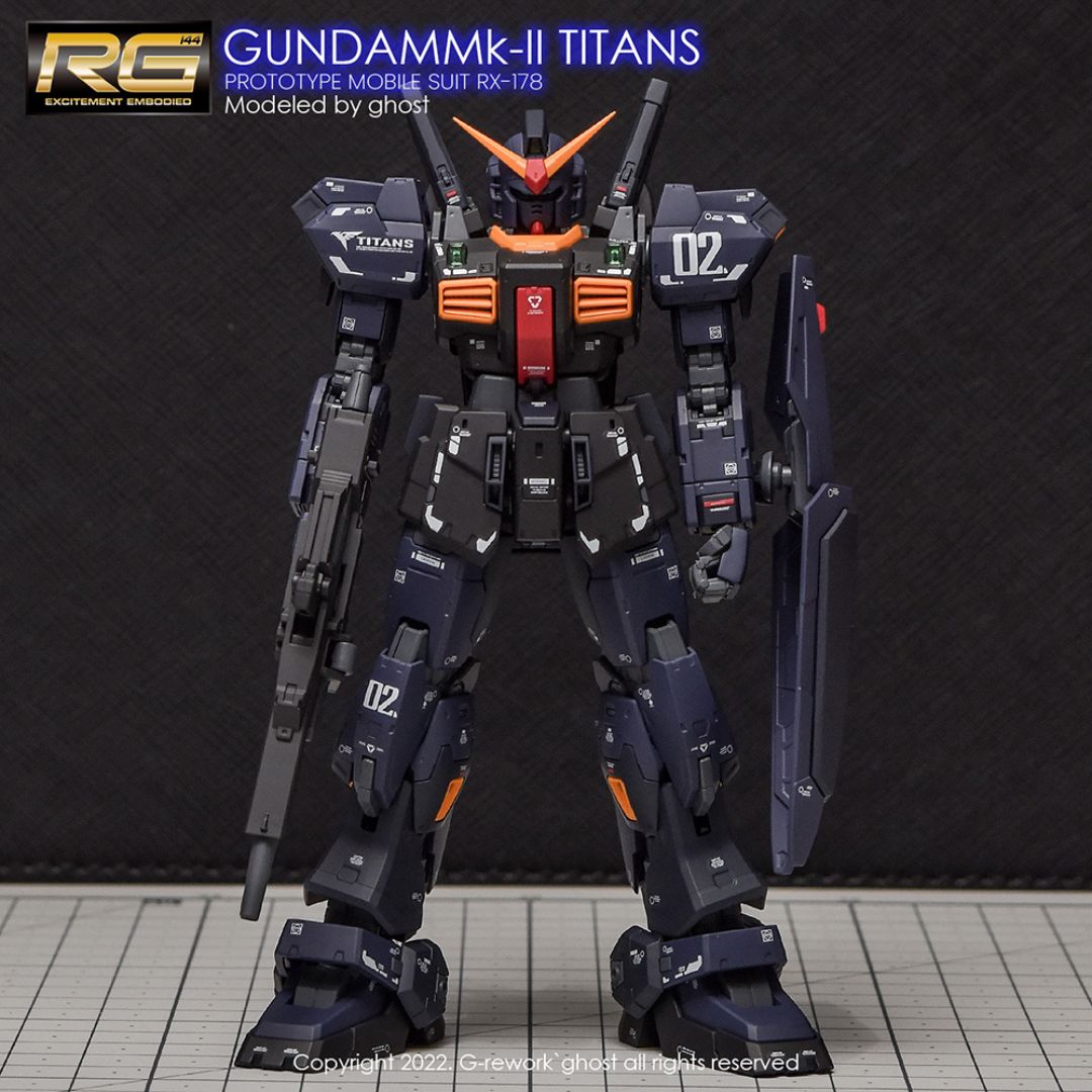 G-Rework Decal - [RG] RX-178 MKII GUNDAM TITANS