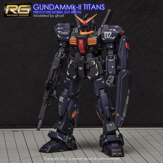 G-Rework Decal - [RG] RX-178 MKII GUNDAM TITANS