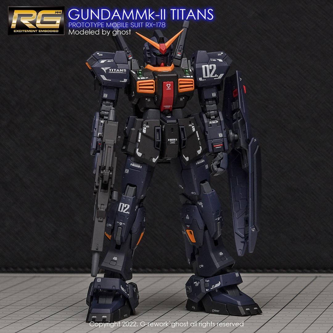 G-Rework Decal - [RG] RX-178 MKII GUNDAM TITANS
