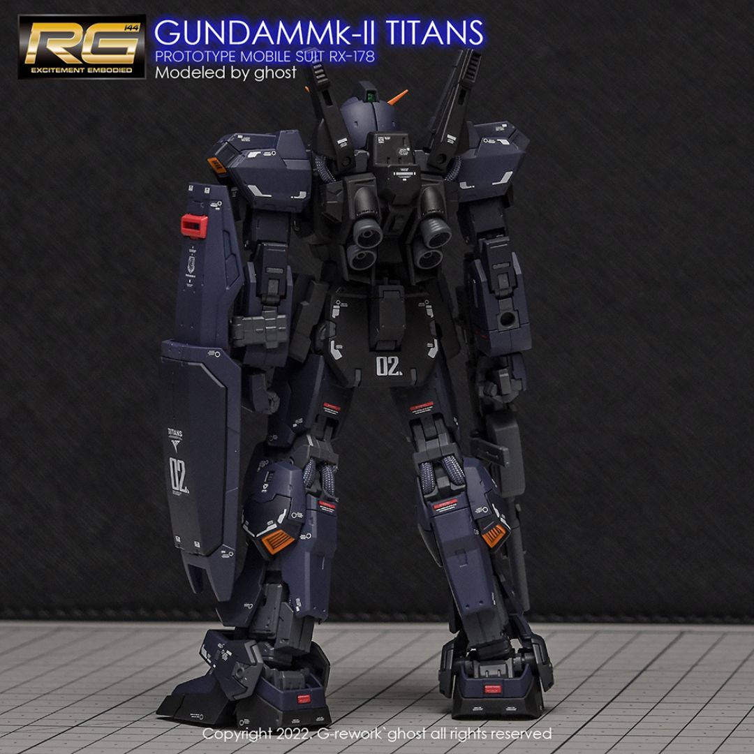 G-Rework Decal - [RG] RX-178 MKII GUNDAM TITANS