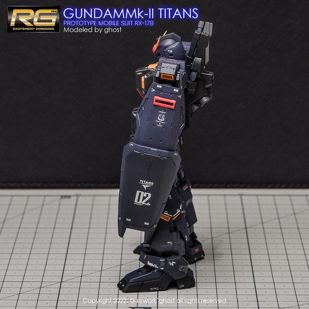 G-Rework Decal - [RG] RX-178 MKII GUNDAM TITANS
