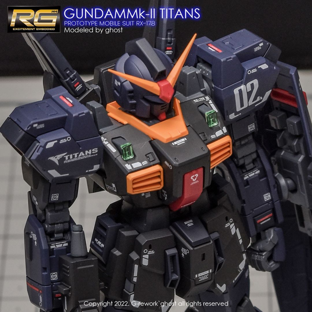 G-Rework Decal - [RG] RX-178 MKII GUNDAM TITANS