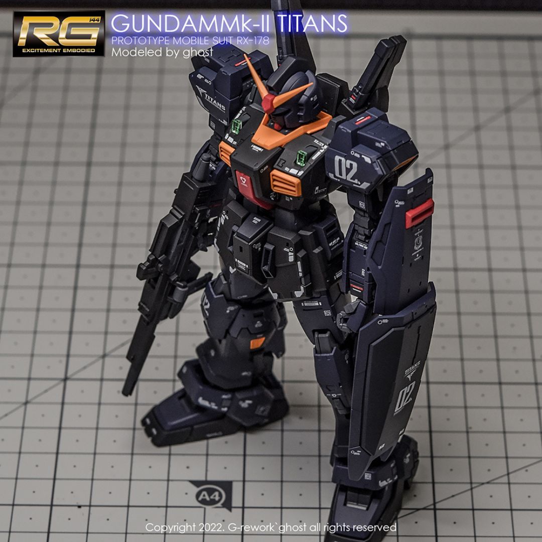 G-Rework Decal - [RG] RX-178 MKII GUNDAM TITANS