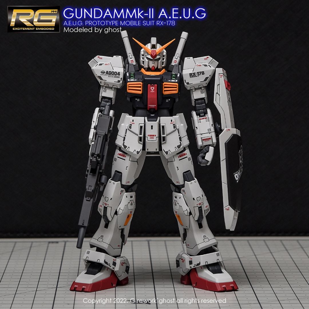 G-Rework Decal - [RG] RX-178 MKII GUNDAM AEUG