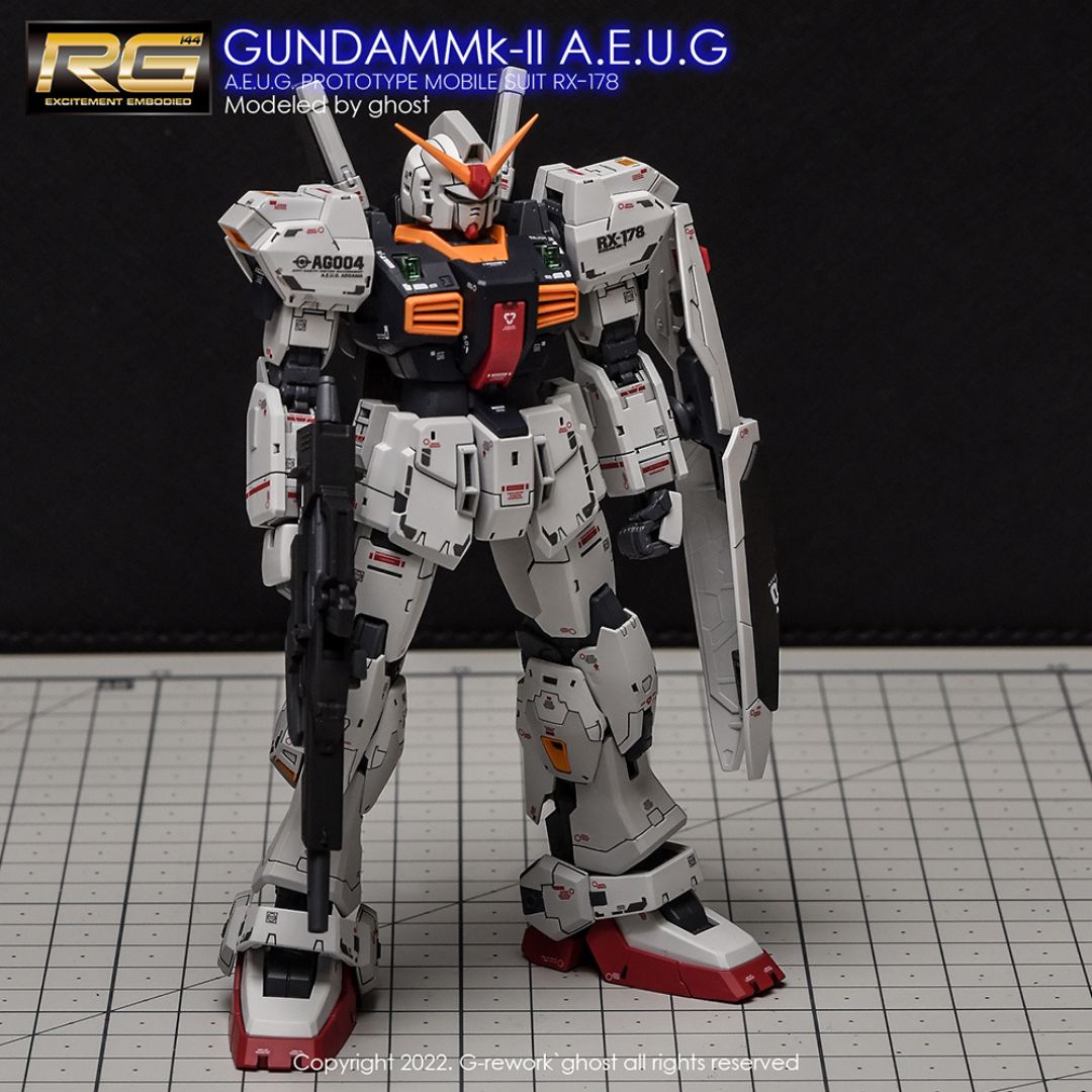 G-Rework Decal - [RG] RX-178 MKII GUNDAM AEUG
