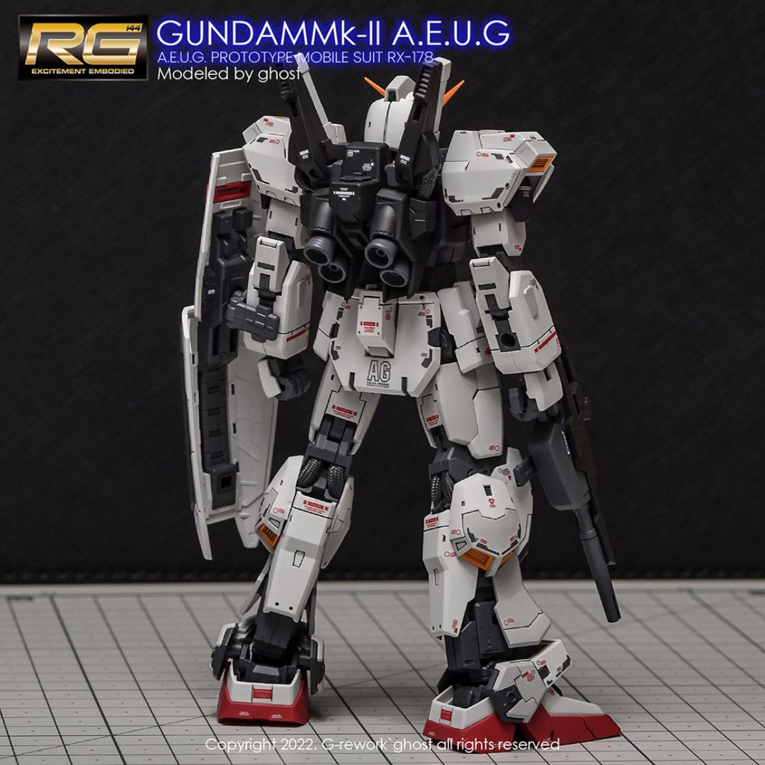 G-Rework Decal - [RG] RX-178 MKII GUNDAM AEUG