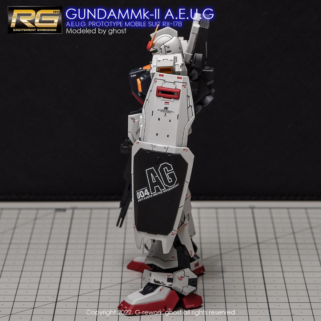 G-Rework Decal - [RG] RX-178 MKII GUNDAM AEUG