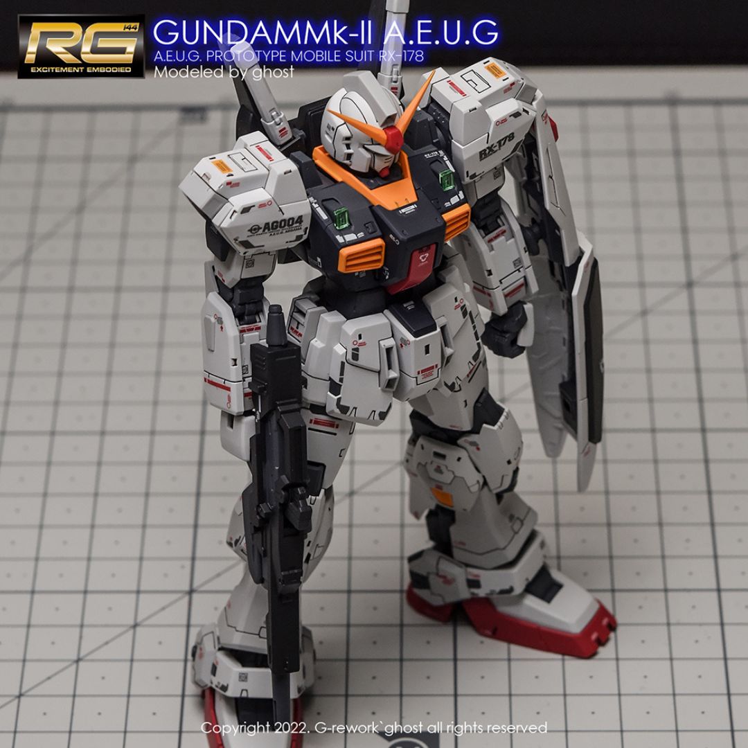 G-Rework Decal - [RG] RX-178 MKII GUNDAM AEUG