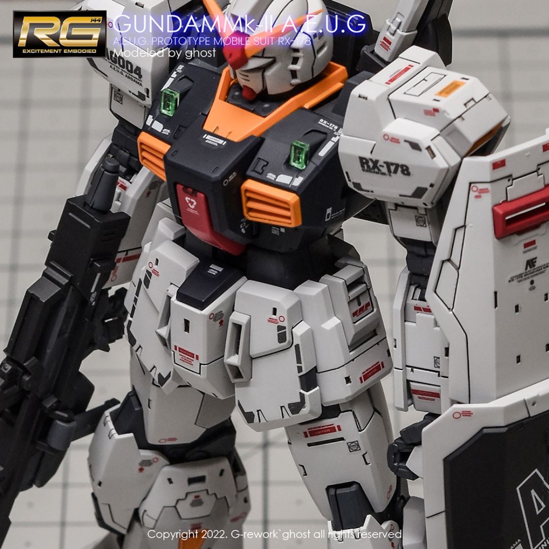 G-Rework Decal - [RG] RX-178 MKII GUNDAM AEUG