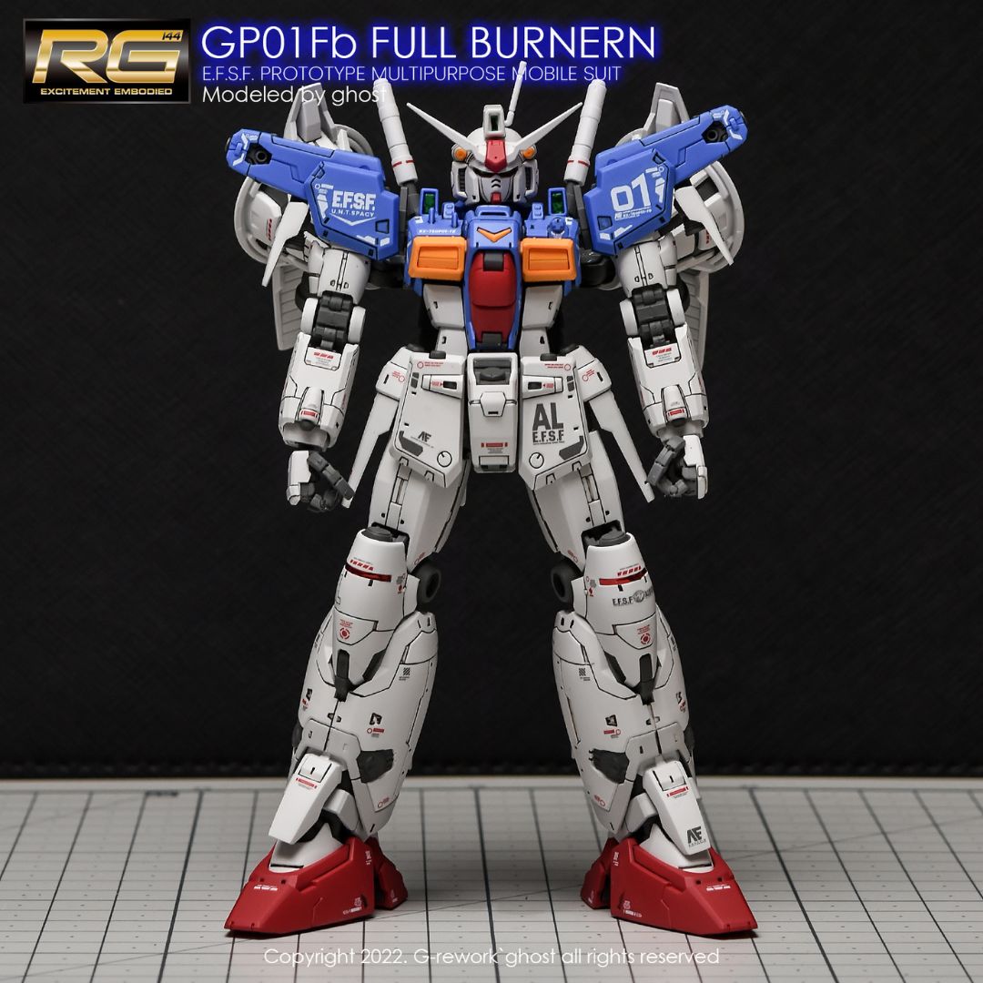 G-Rework Decal - [RG] GR01FB FULL BURNERN