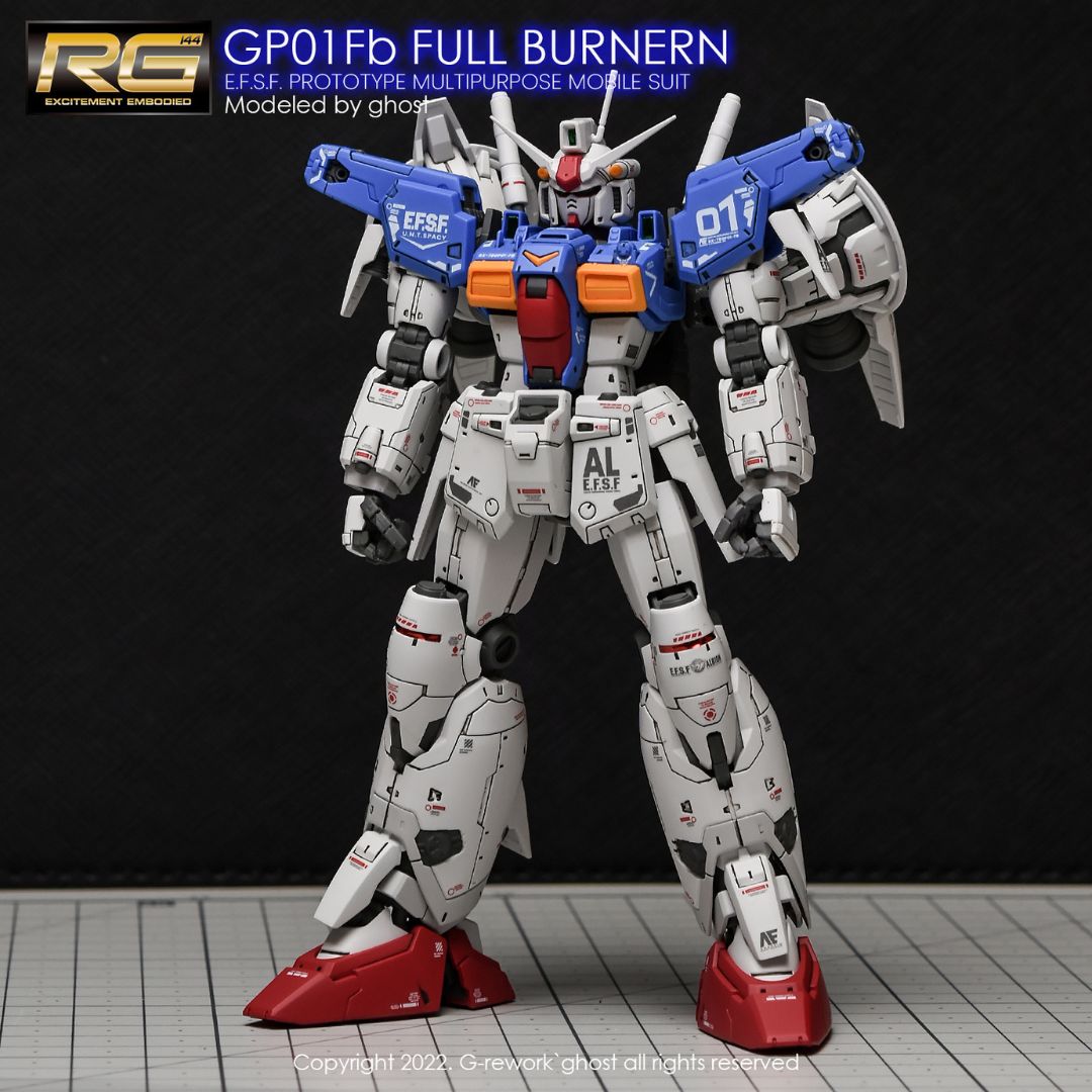 G-Rework Decal - [RG] GR01FB FULL BURNERN