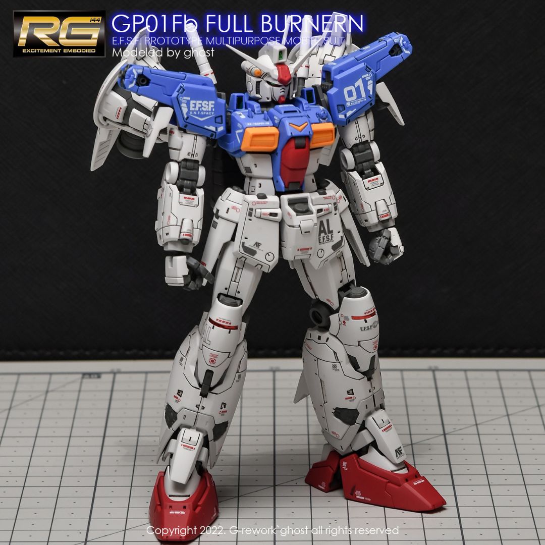 G-Rework Decal - [RG] GR01FB FULL BURNERN