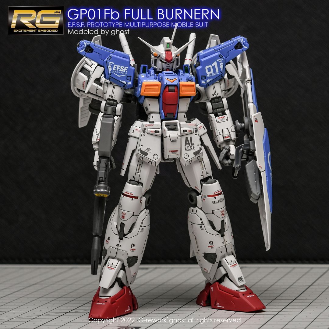 G-Rework Decal - [RG] GR01FB FULL BURNERN