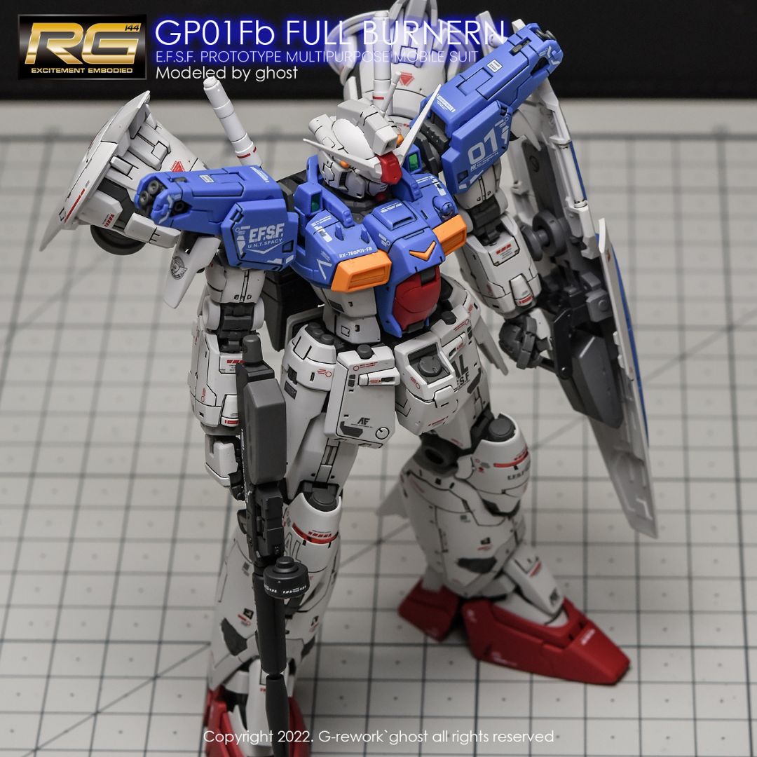 G-Rework Decal - [RG] GR01FB FULL BURNERN