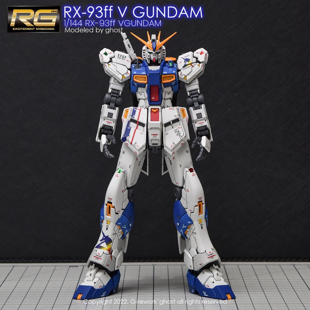 G-Rework Decal - [RG] RX-93FF V GUNDAM