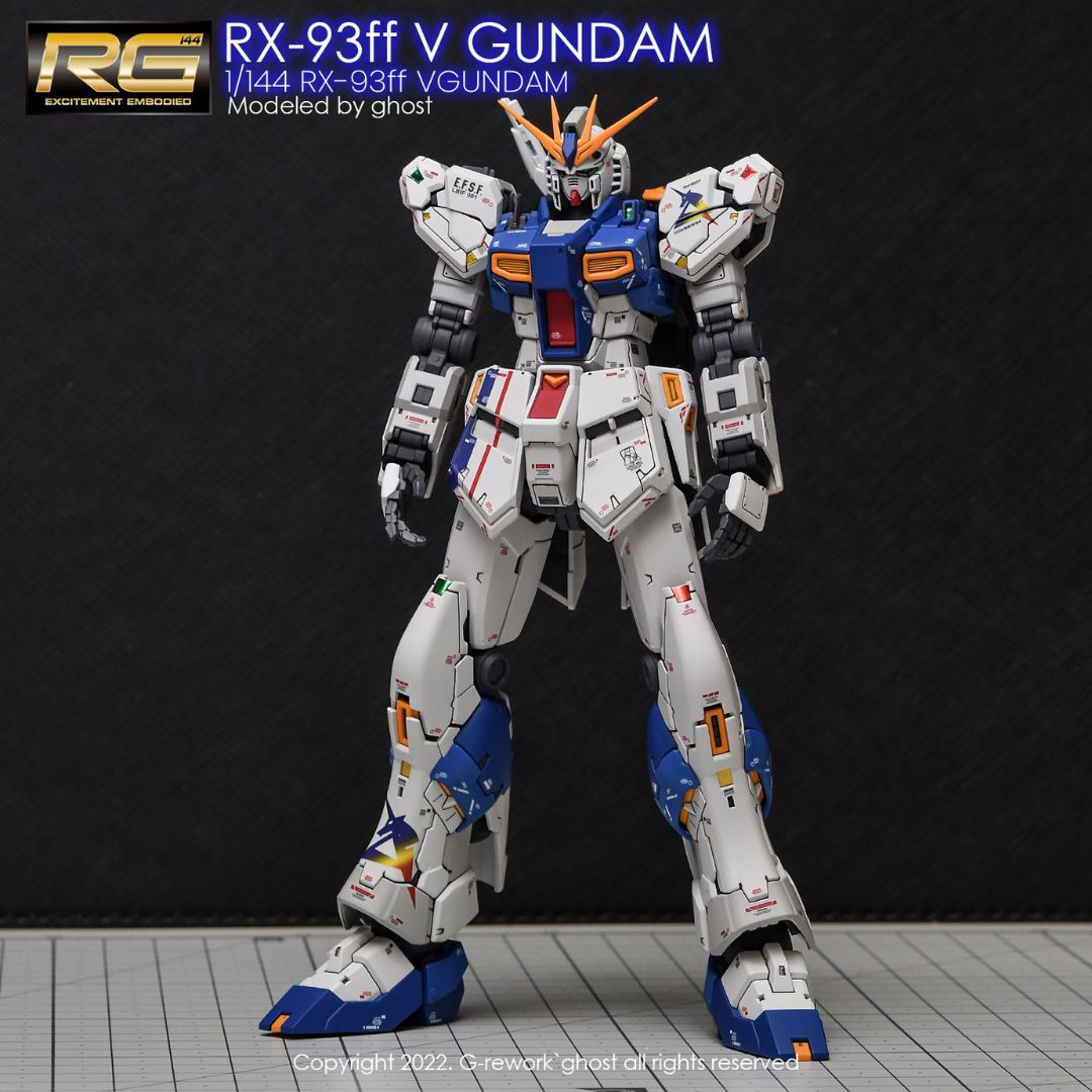 G-Rework Decal - [RG] RX-93FF V GUNDAM