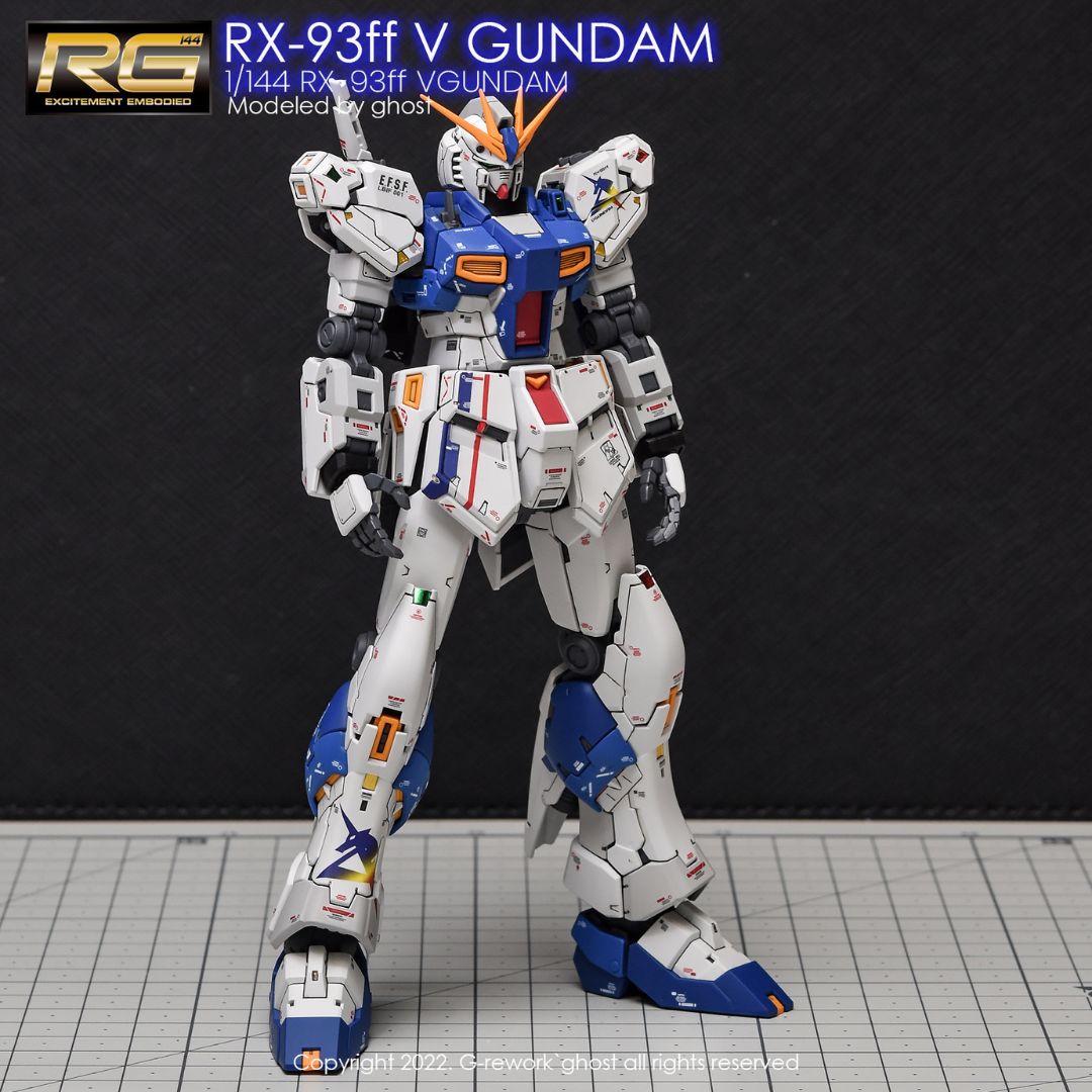 G-Rework Decal - [RG] RX-93FF V GUNDAM
