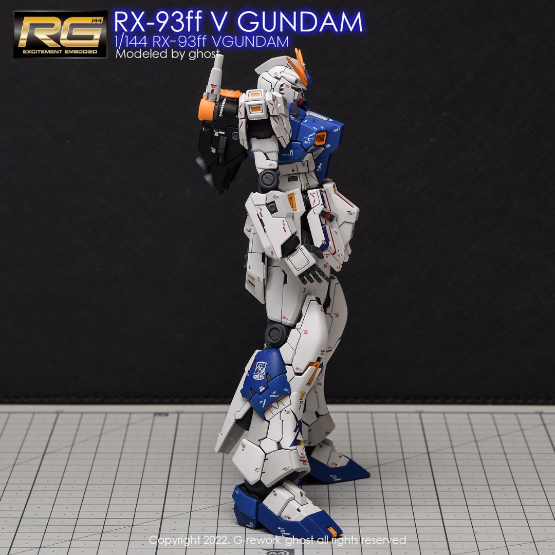 G-Rework Decal - [RG] RX-93FF V GUNDAM
