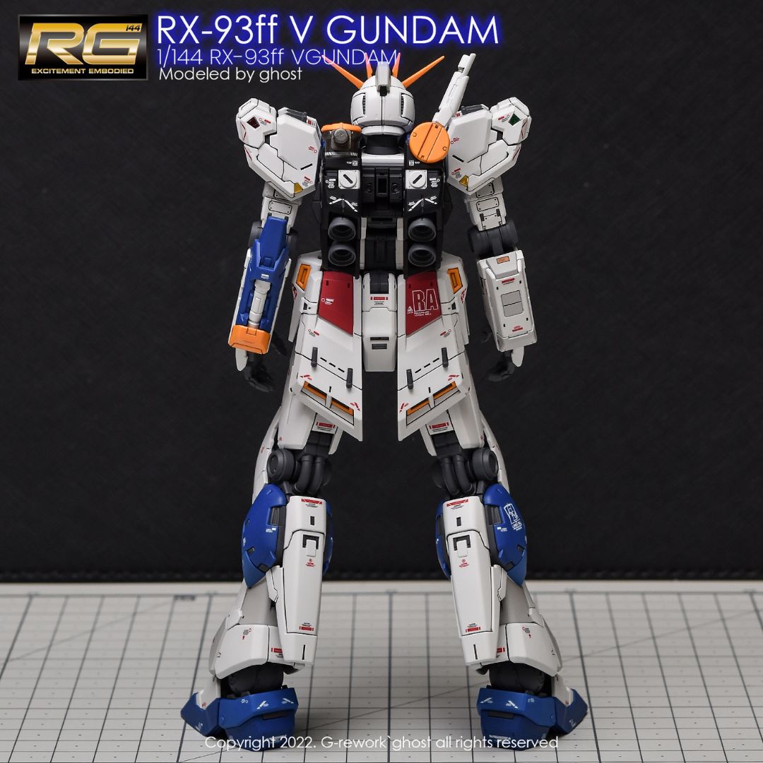 G-Rework Decal - [RG] RX-93FF V GUNDAM
