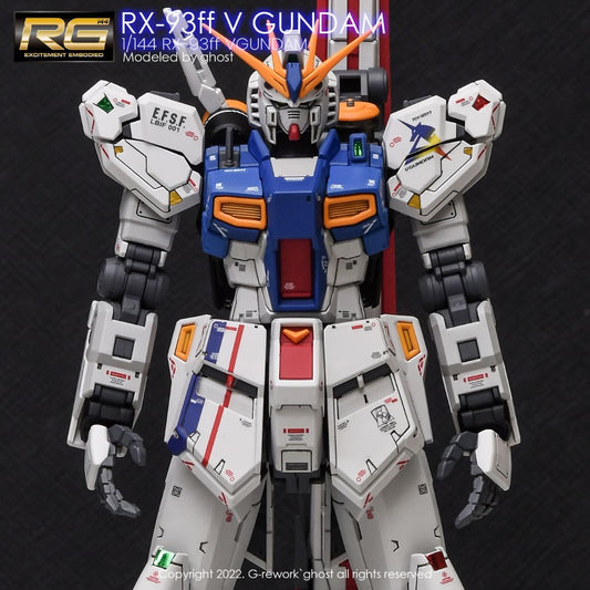 G-Rework Decal - [RG] RX-93FF V GUNDAM