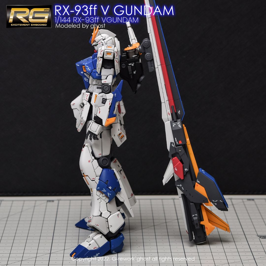 G-Rework Decal - [RG] RX-93FF V GUNDAM