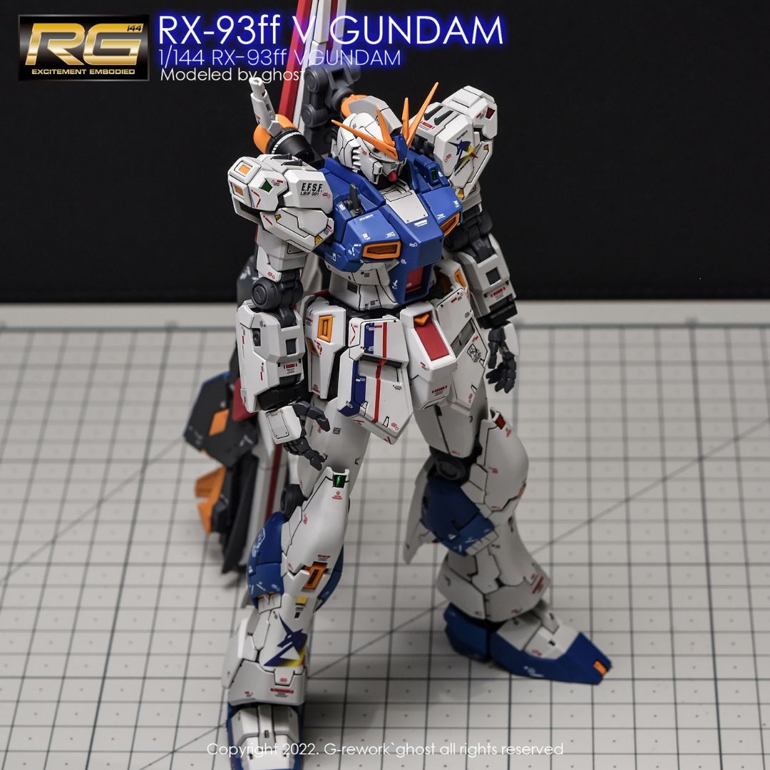 G-Rework Decal - [RG] RX-93FF V GUNDAM