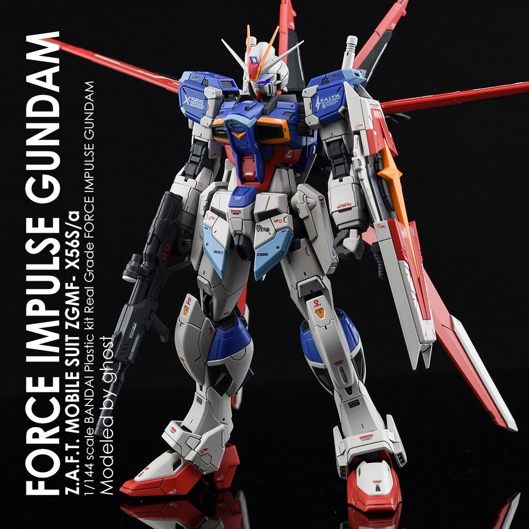 G-Rework Decal - [RG] FORCE IMPULSE GUNDAM